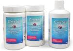 Bayrol Cristal - 2X 1,0 kg Aktivsauerstoff Granulat + 1x 1,0 l Aktivsauerstoff Aktivator - MEGA-Spar-Set